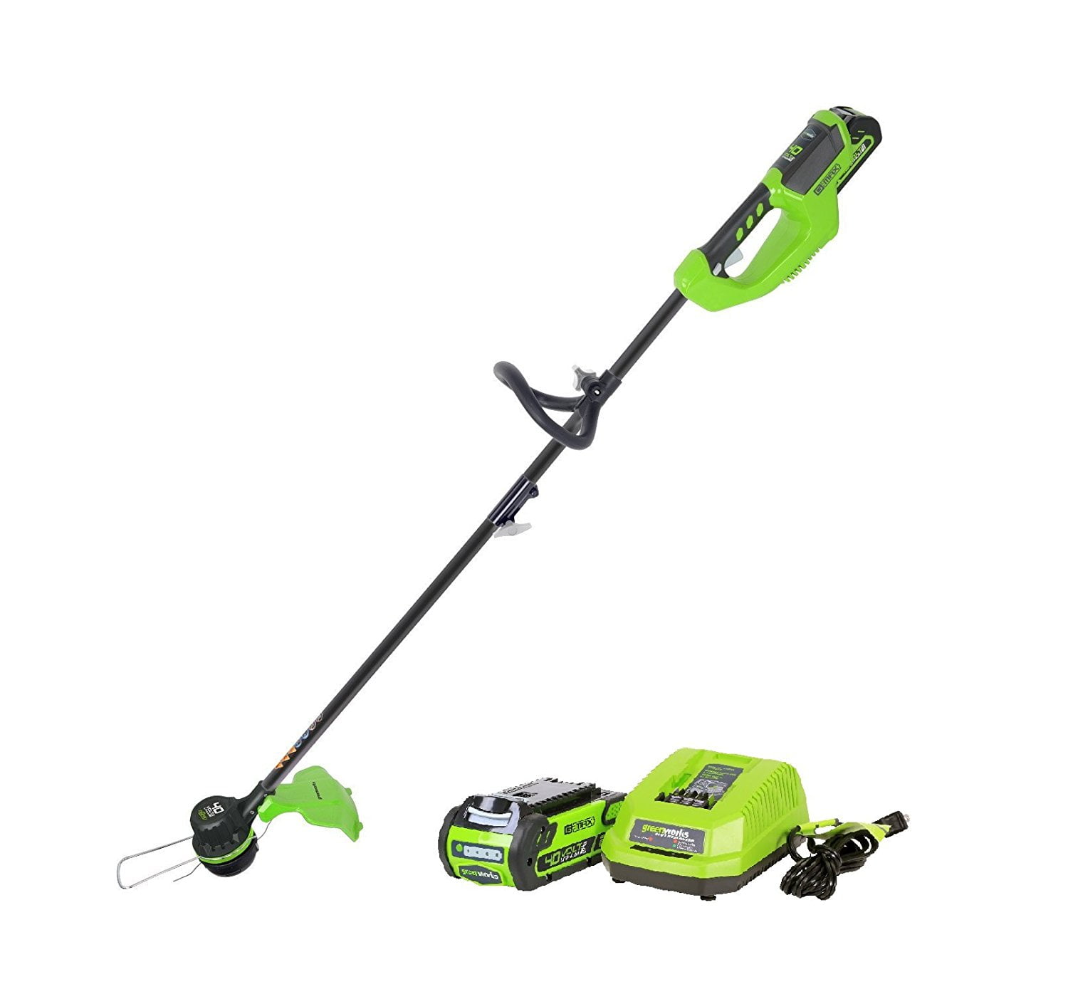 Greenworks 40V 14-inch String Trimmer w/2.0 Ah Battery, ST40L210 Sansujyuku sansujyuku.com