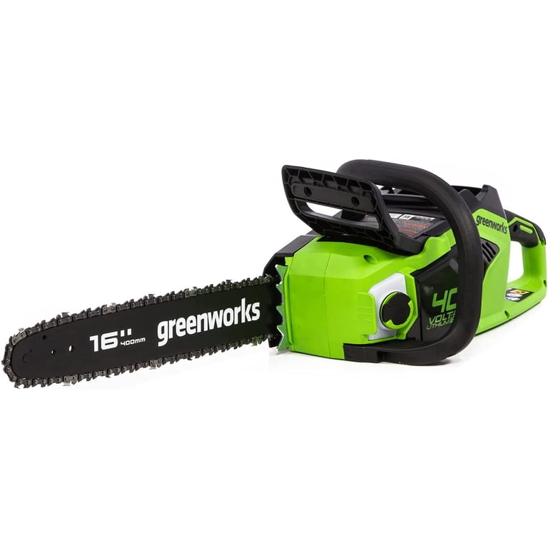 Greenworks, Chainsaw, CS40L02 40V Brushless, 16
