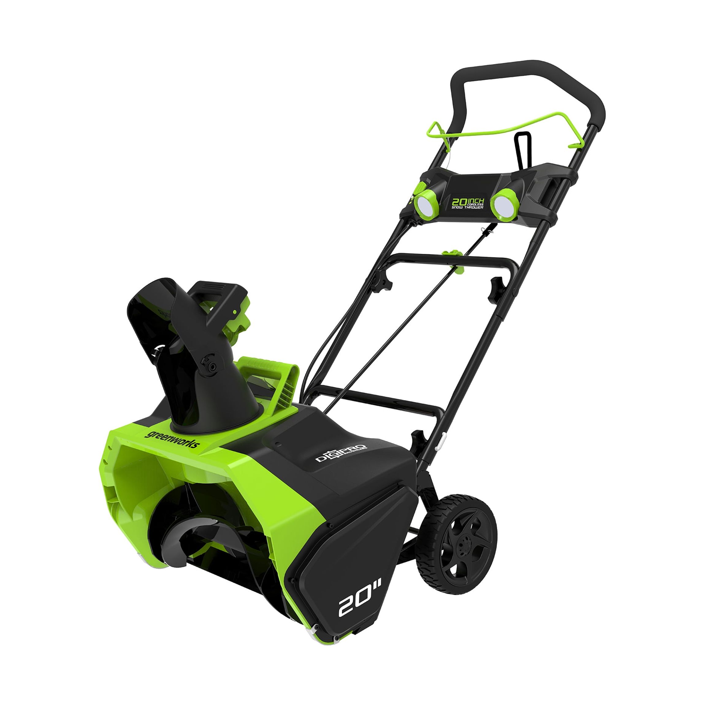 Greenworks 40V 20" Cordless Brushless Snow Blower + (1) 4.0 Ah Battery and Charger 26272 - image 1 of 9