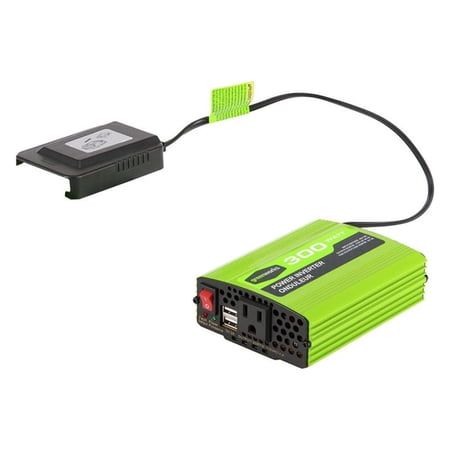 Greenworks 40V 300-Watt Power Inverter, Battery Not Included, 2912902