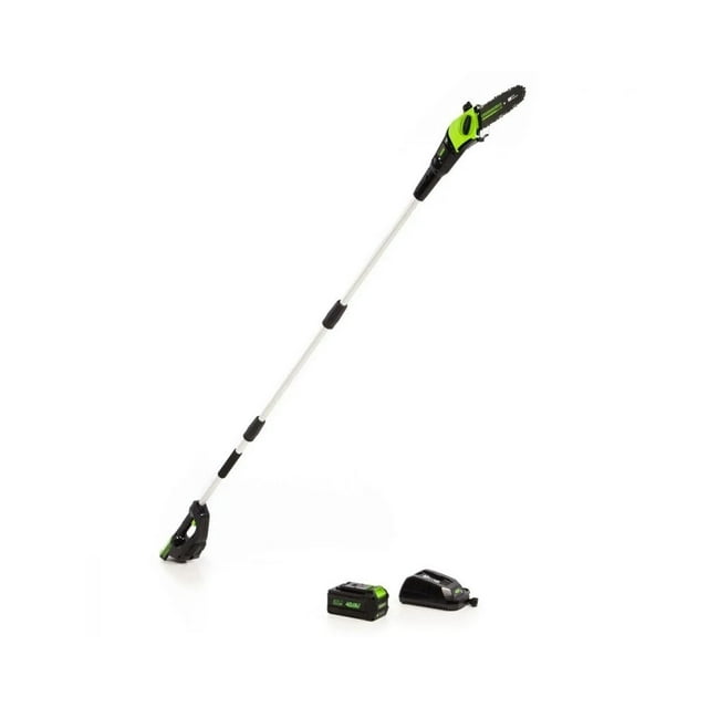 Greenworks 40V 8" Cordless Pole Saw with 2.0 Ah Battery and Charger Gen