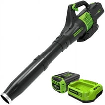 Greenworks 60V 450 CFM at 125 Mph Cordless Leaf Blower with 2.0Ah Battery & Charger 2414402