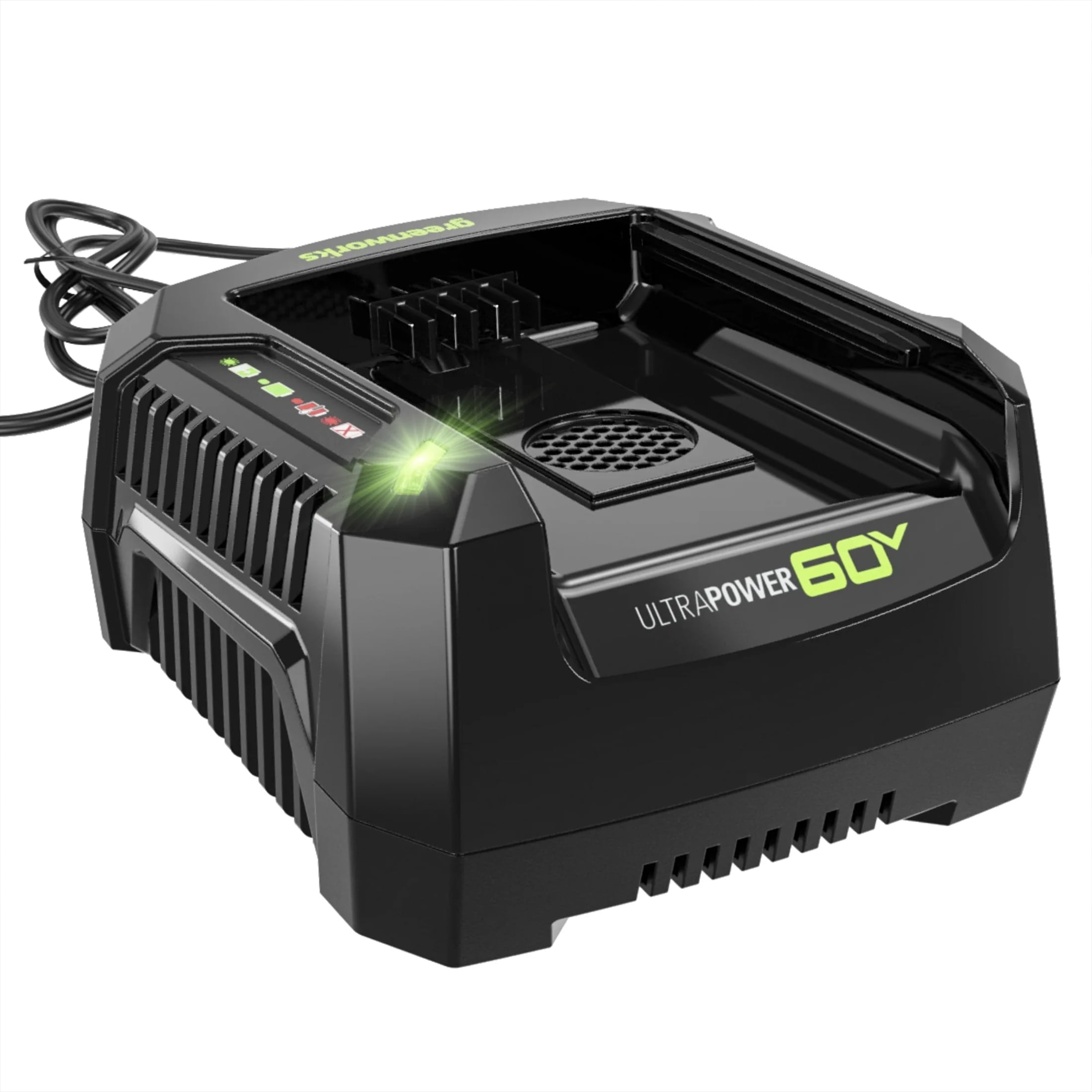 Greenworks, Battery Charger, 60V UltraPower Rapid, 6 Amp - Walmart.com