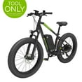 thumbnail image 1 of Greenworks 60V Electric Mountain Bike for Adults & Teens, 26" Fat Tires, 7-Speed, Green (No Battery), 1 of 14
