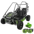 thumbnail image 1 of Greenworks 60V Stealth Series All-Terrain 2-Seat Electric Go-Kart + (2) 5Ah Batteries & Dual Charger, 1 of 16