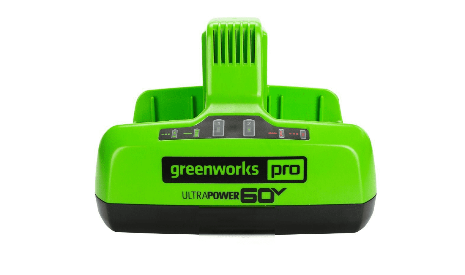 Greenworks 60V UltraPower 6 Amp Dual-Port Battery Charger 2928702 Sansujyuku sansujyuku.com