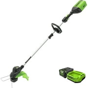 Greenworks 80V 13-inch String Trimmer, 2Ah Battery and Charger Included