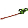 thumbnail image 1 of Greenworks 80V 26" Brushless Hedge Trimmer with (1) 2Ah Battery & 4Ah Charger 2203902, 1 of 8