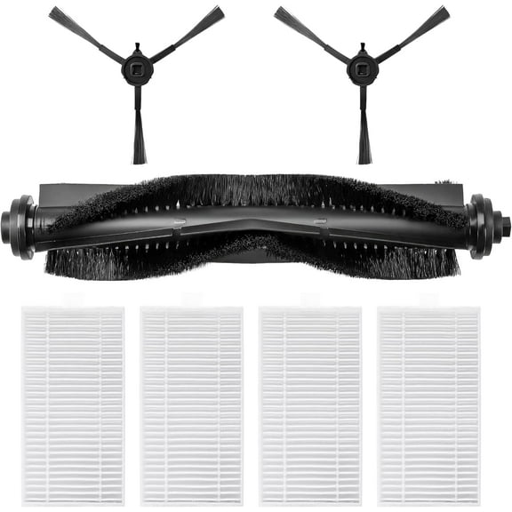 Greenworks GRV-3011/GRV-5011 Robotic Vacuum Replacement Edge-Sweeping Brushes, 2-Pack