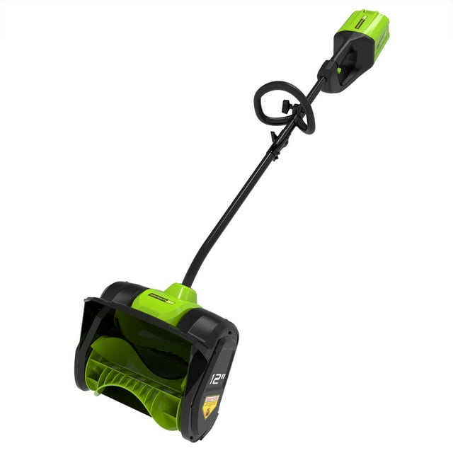 Greenworks 12" 80V Cordless Snow Shovel, Battery Not Included, 2601202
