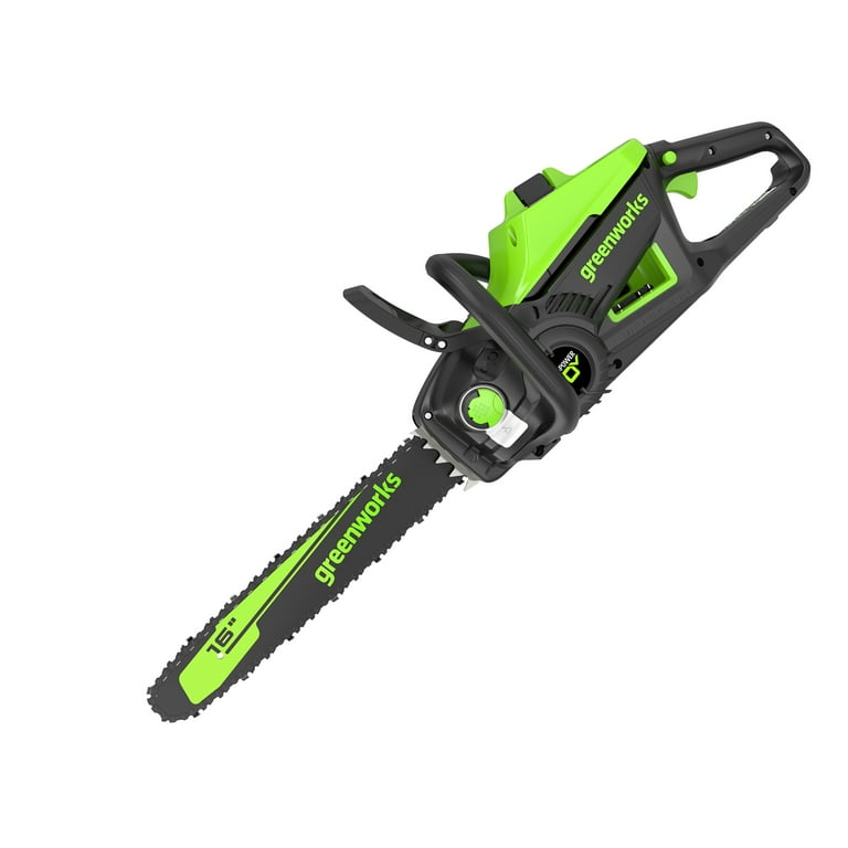 Greenworks PRO 16 in. 60V Lithium Powered Cordless Chainsaw Tool Only Walmart