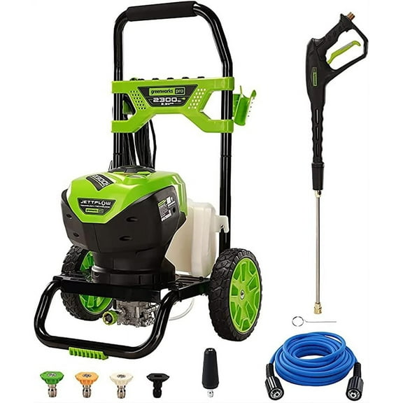 Greenworks Pressure Washers PRO 2300 PSI 2.3 GPM Corded Electric Pressure Washer, PWMA Certified