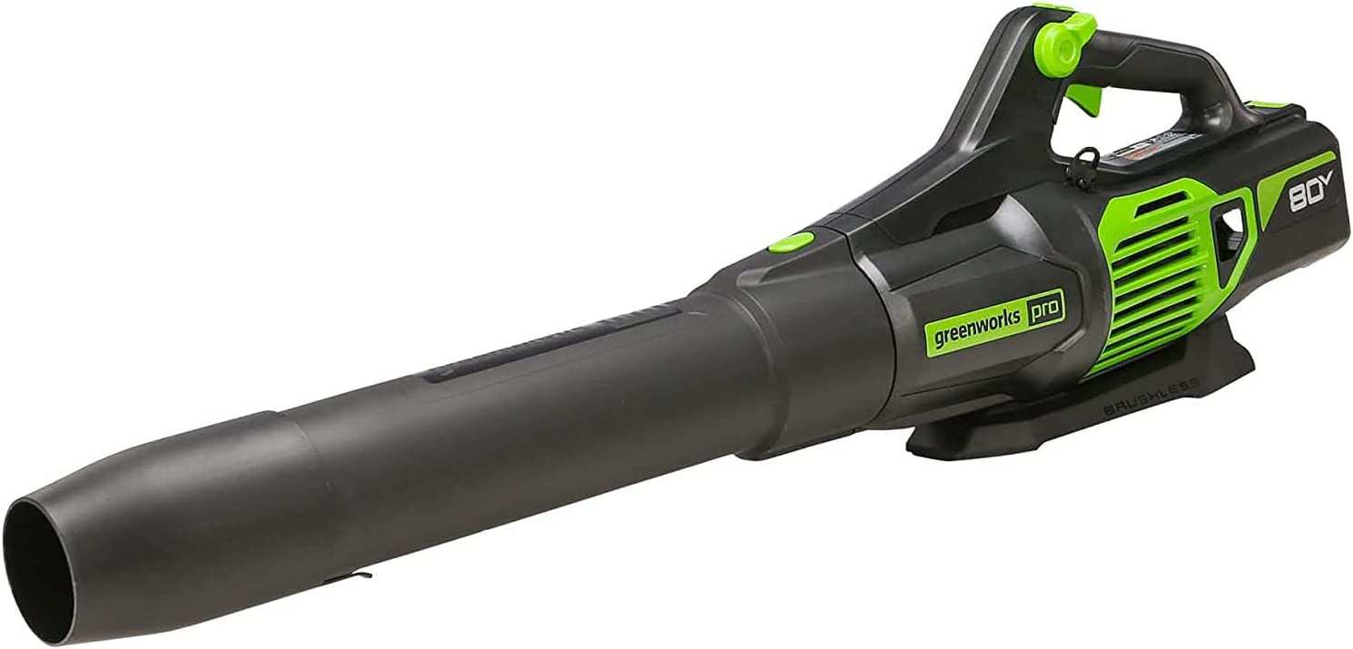 Greenworks Pro 80V (170 MPH 730 CFM) Brushless Cordless Axial Blower, Tool  Only BL80L02