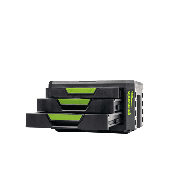 Greenworks Pro ProPack Heavy Duty 3 Drawer Toolbox with Secure Stack System