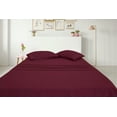 thumbnail image 1 of Greeny Green Luxury 1800 Bamboo Ultra Soft Sheet Set – Wrinkle Free, Deep Pocket, Machine Washable, Hypoallergenic, Fade Resistant Bedding Set - 3 Piece Set (Twin/XL, Burgundy), 1 of 4