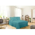 thumbnail image 1 of Greeny Green Luxury 1800 Bamboo Ultra Soft Sheet Set – Wrinkle Free, Deep Pocket, Machine Washable, Hypoallergenic, Fade Resistant Bedding Set - 6 Piece Set (Queen, Teal), 1 of 3