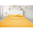 thumbnail image 1 of Greeny Green Luxury 1800 Bamboo Ultra Soft Sheet Set – Wrinkle Free, Deep Pocket, Machine Washable, Hypoallergenic, Fade Resistant Bedding Set - 4 Piece Set (Full, Yellow), 1 of 1