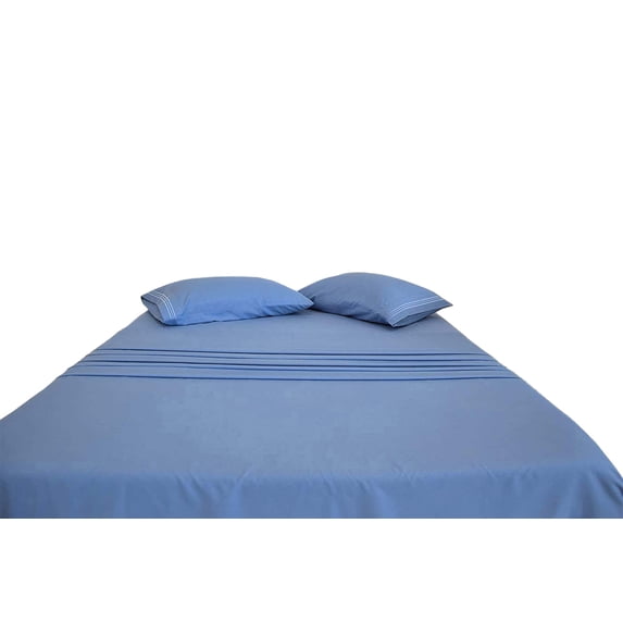 Greeny Green Luxury 1800 Bamboo Ultra Soft Sheet Set – Wrinkle Free, Deep Pocket, Machine Washable, Hypoallergenic, Fade Resistant Bedding Set - 4 Piece Set (King, Blue)