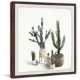 thumbnail image 1 of Greeny Succulents Framed Painting Art Print, 18.00" x 1.50", 1 of 6
