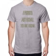 thumbnail image 1 of Greenyef Graphics I Paused My Game to Be Here Gamer Gift Funny Tee Men's T-Shirt Style-13 (Gray & Military Green, Medium), 1 of 6