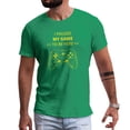 thumbnail image 1 of Greenyef Graphics I Paused My Game to Be Here Gamer Gift Funny Tee Men's T-Shirt Style-42 (Antique Irish & Yellow, X-Large), 1 of 6