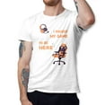 thumbnail image 1 of Greenyef Graphics I Paused My Game to Be Here Video Gamer Gift for Men Teenagers Gaming Funny Graphic T-Shirt Style-45 (White, Medium), 1 of 6