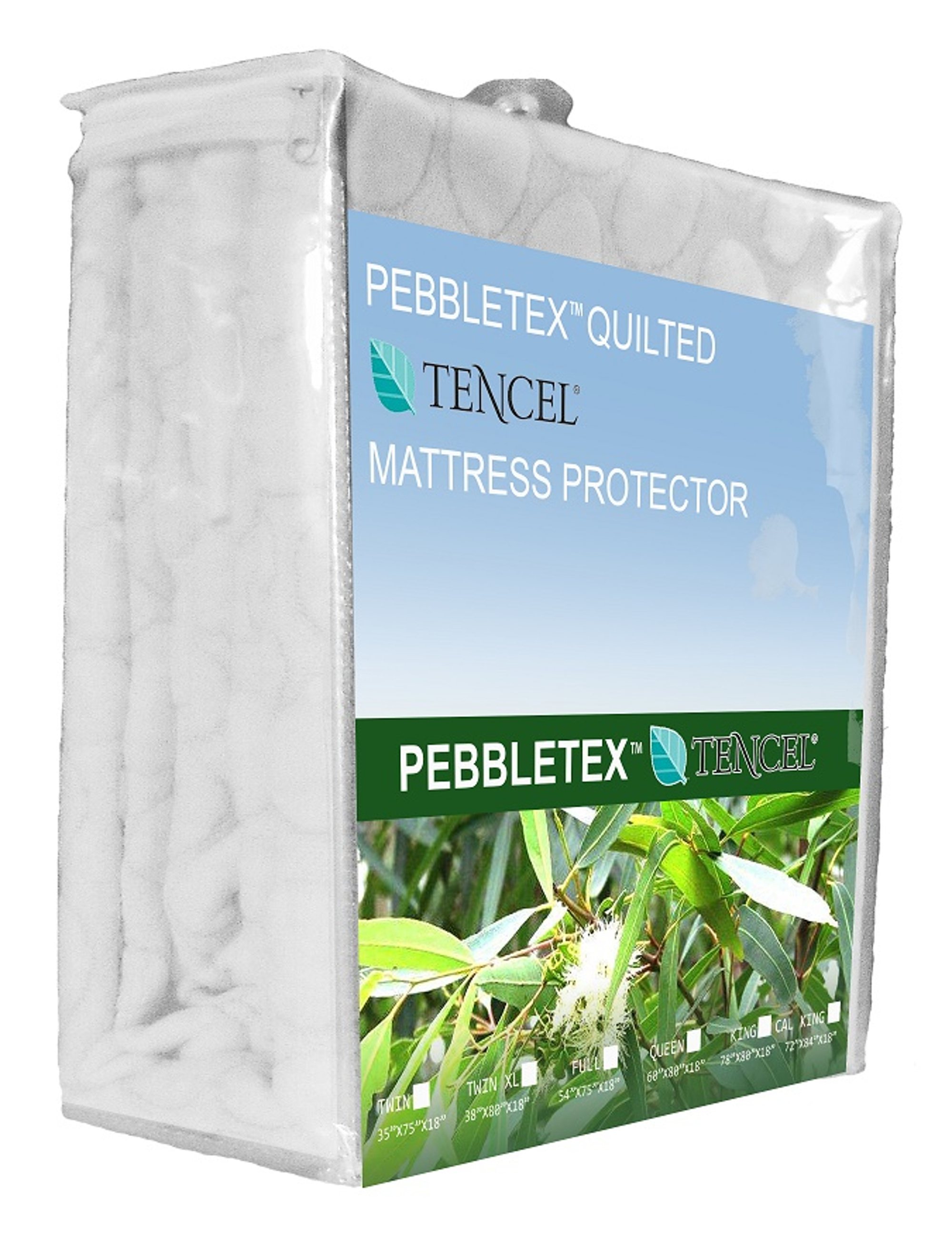 Christopher Knight Home Pebbletex Tencel Waterproof Mattress Protector