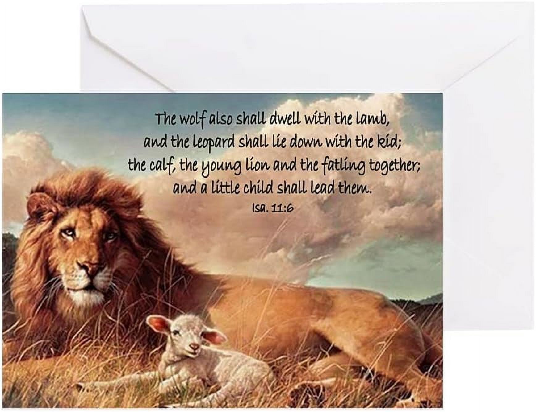 Greeting Card And Lamb Greeting Cards Greeting Card (20Pack), Note