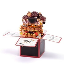 A Greeting Card Clearance! Creative New 3D Graduation Season Greeting Card and Blessing Box 3D Handmade Box Giving Graduation to Teachers and Students
