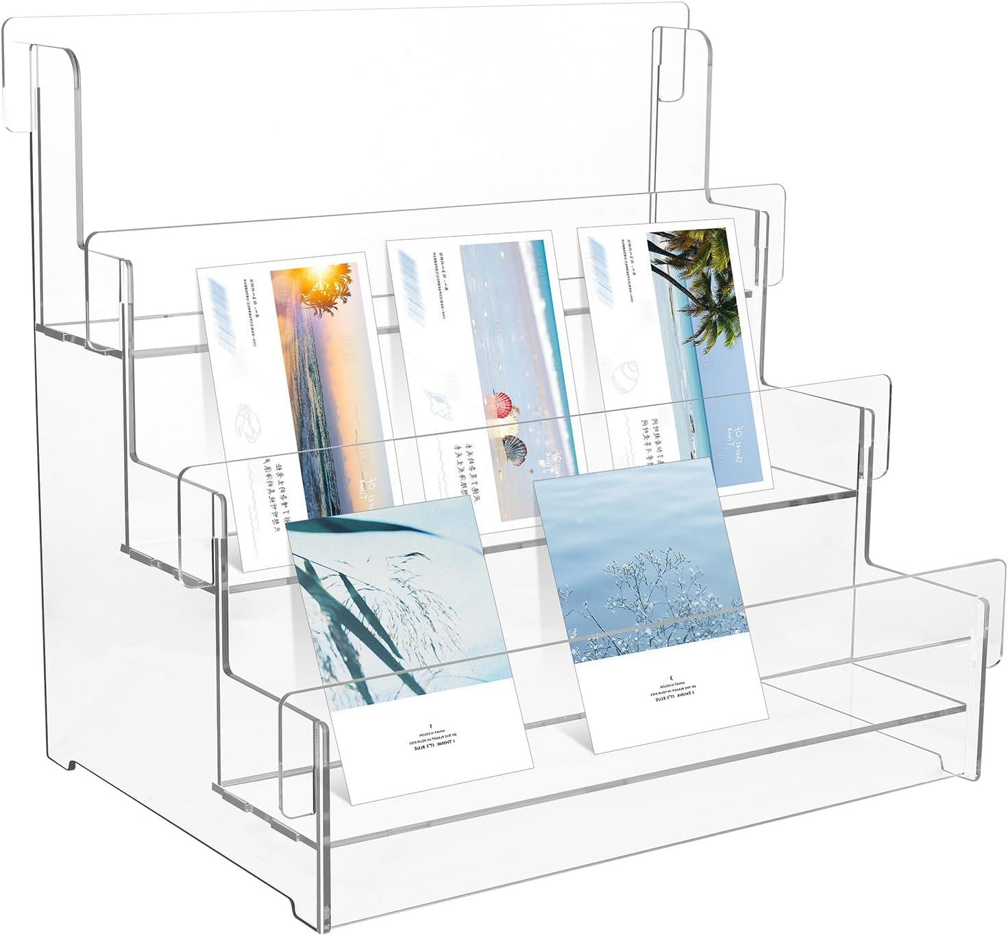 Greeting Card Display Acrylic Sticker Display Stand for Vendors ...