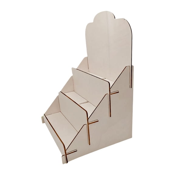 Greeting Card Display Stand Holder Card Display Shelf Wooden Organizer for Home Office Retail Store
