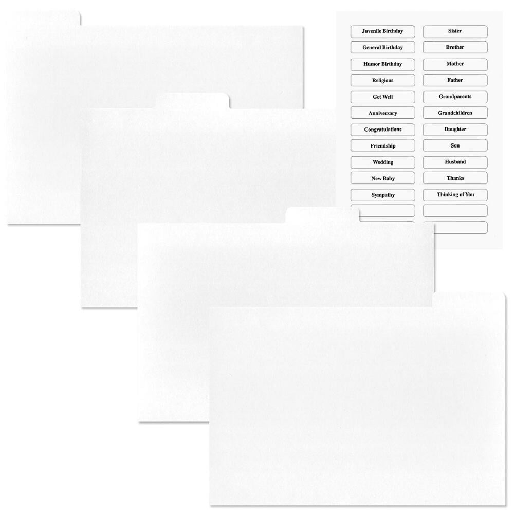 Greeting Card Organizer Refills for Current Organizer Box