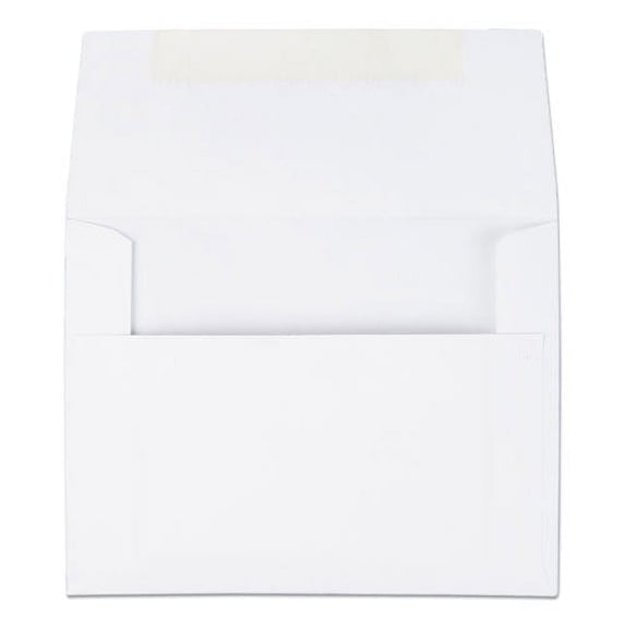 "Greeting Card/invitation Envelope, A-2, Square Flap, Gummed Closure, 4.38 X 5.75, White, 100/box | Bundle of 10 Boxes"