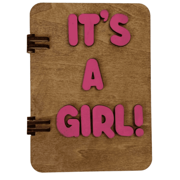 Greeting Cards Baby Shower Cards New Baby Cards Gift for Baby Girl New Baby Gifts (5"x7")