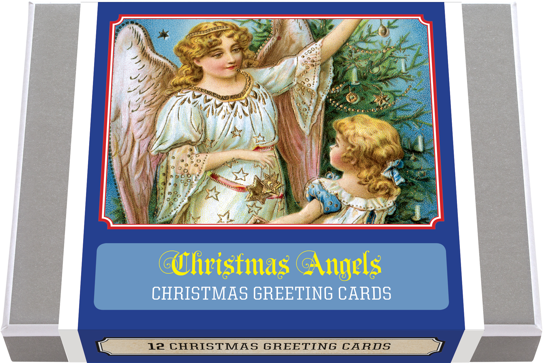 Greeting Cards - Christmas: Christmas Angels - Vintage Christmas Boxed Cards: 12 Christmas Greeting Cards (Other) - image 1 of 1