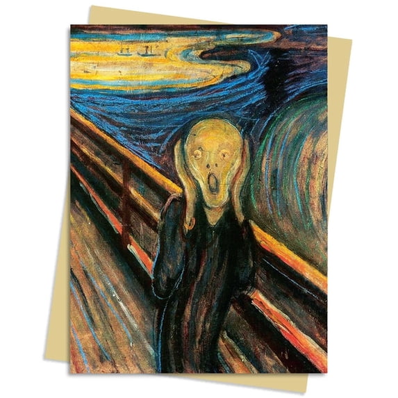 Greeting Cards: Edvard Munch: The Scream Greeting Card Pack : Pack of 6 (Cards)
