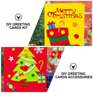 Cream and Sticker Making Kit Cards DIY Kits for Christmas