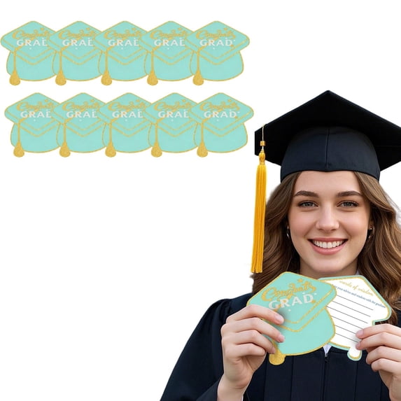Greeting Cards Under $10, Foldable Notes by Cosmug, for Graduation Party, Greeting, Gift Giving, Party Decor