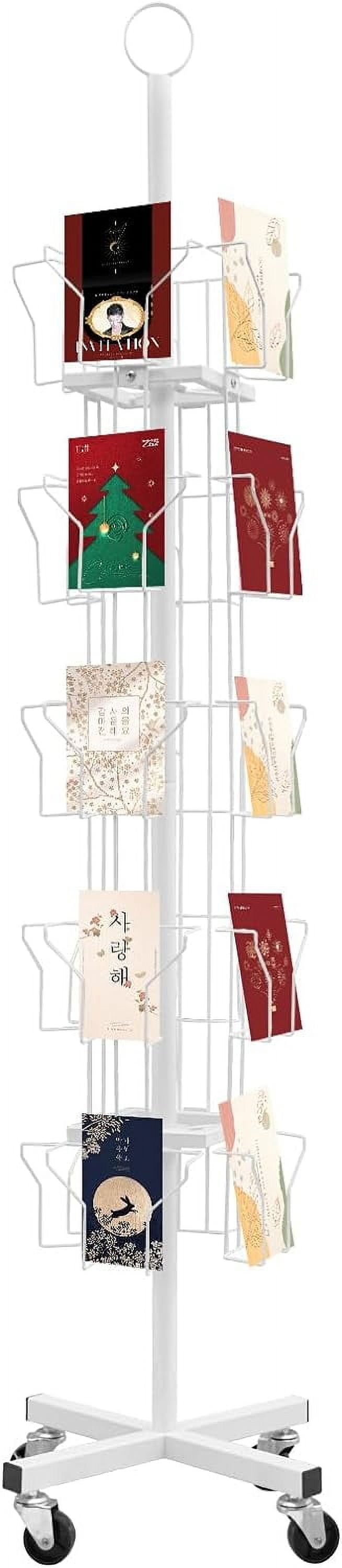 Greeting Cards display, 20 Pockets Countertop Rotating Greeting Card ...