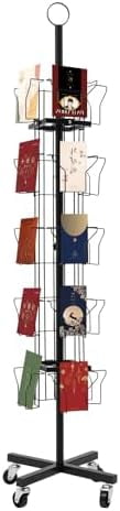 Greeting Cards display, 20 Pockets Countertop Rotating Greeting Card ...