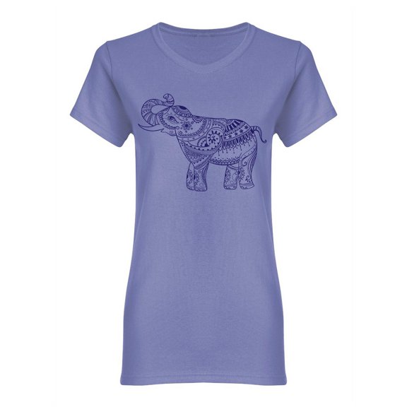 Greeting Elephant Shaped T-Shirt Women -Image by Shutterstock, Female Small