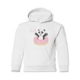 thumbnail image 1 of Greeting Panda In Donut Hoodie Juniors -Image by Shutterstock,  Small, 1 of 4