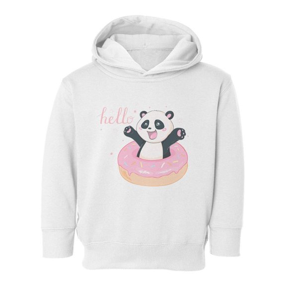 Greeting Panda In Donut Hoodie Toddler -Image by Shutterstock,  2 Toddler