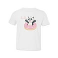 thumbnail image 1 of Greeting Panda In Donut T-Shirt Toddler -Image by Shutterstock,  5 Toddler, 1 of 4
