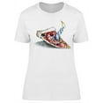 thumbnail image 1 of Greeting Pizza With A Candle T-Shirt Women -Image by Shutterstock, Female 3X-Large, 1 of 2