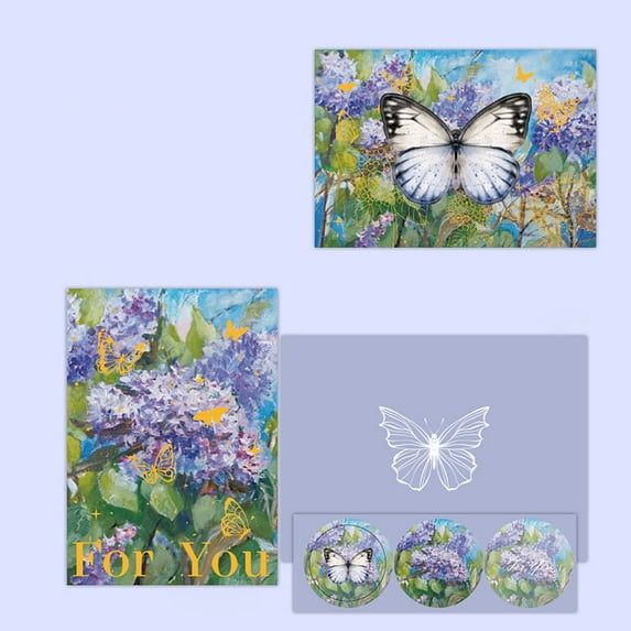 Greeting card,3D Greeting Cards Butterfly Up Card With Envelopes & Stickers Foldable Popup Christmas Cards Anniversary Cards For Birthday Celebration Thinking Of You Mother's Day All Occasion
