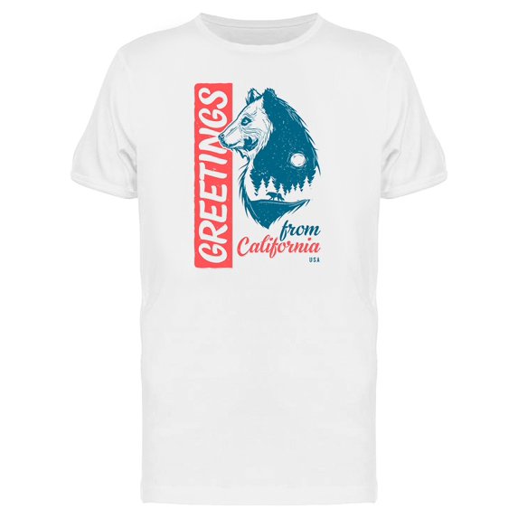 Greetings From California Tee Men's -Image by Shutterstock
