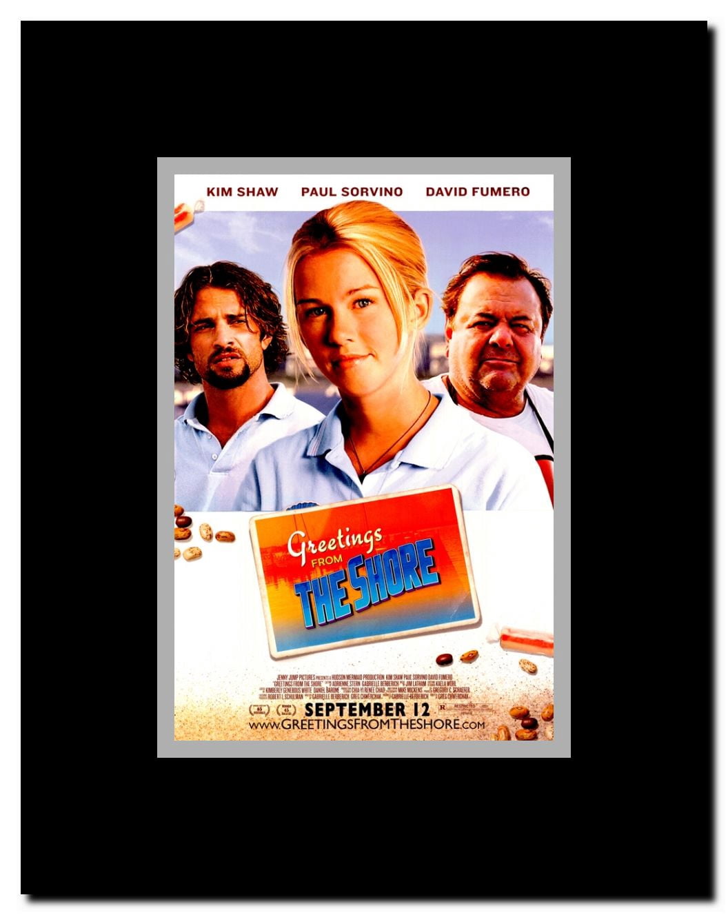 Greetings From the Shore Framed Movie Poster