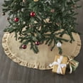 thumbnail image 1 of Greetings Jute Burlap Tan Tree Skirt 36, 1 of 4