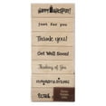thumbnail image 1 of Greetings Wood Stamp Set by Recollections, 1 of 4